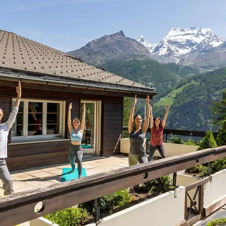 Waldhotel Fletschhorn Private Whole In Saas-fee 360 Alpine Views & Sauna 4*