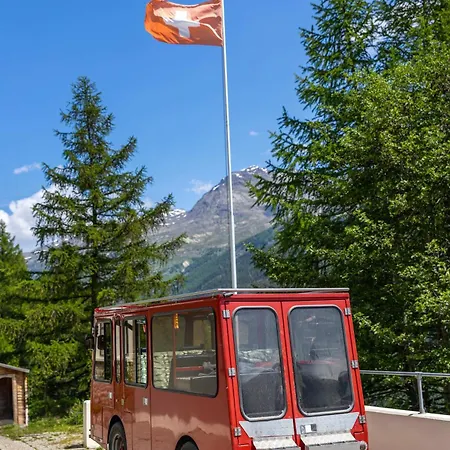 Waldhotel Fletschhorn Private Whole In Saas-fee 360 Alpine Views & Sauna 샬레 4*