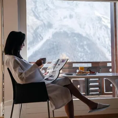Waldhotel Fletschhorn Private Whole In Saas-fee 360 Alpine Views & Sauna 4*