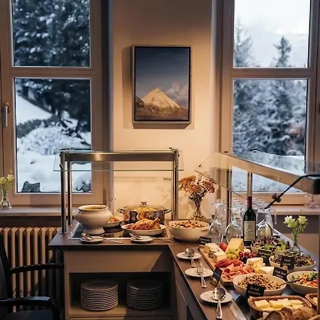 Waldhotel Fletschhorn Private Whole In Saas-fee 360 Alpine Views & Sauna