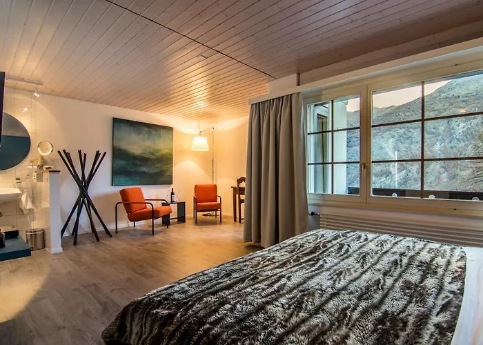 Waldhotel Fletschhorn Private Whole Hotel In Saas-Fee 360 Alpine Views & Sauna 4*