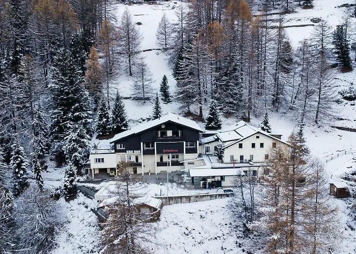 Waldhotel Fletschhorn Private Whole Hotel In Saas-Fee 360 Alpine Views & Sauna 4* Саас-Грунд