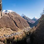 בקתה Waldhotel Fletschhorn Private Whole In Saas-fee 360 Alpine Views & Sauna סאס-גרונד