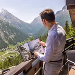 בקתה Waldhotel Fletschhorn Private Whole In Saas-fee 360 Alpine Views & Sauna
