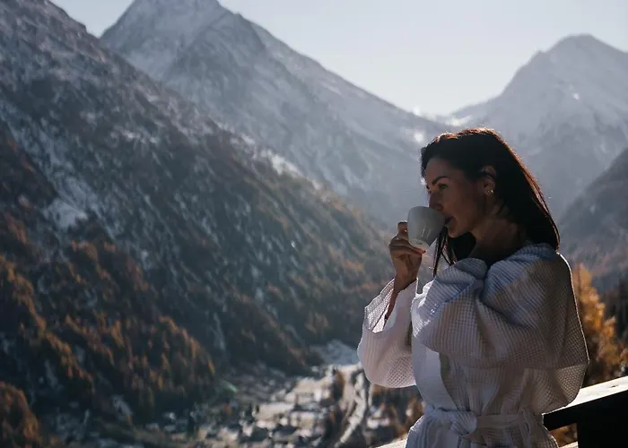 Waldhotel Fletschhorn Private Whole Hotel In Saas-Fee 360 Alpine Views & Sauna 4*
