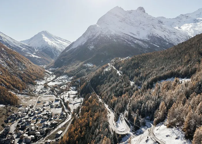 Waldhotel Fletschhorn Private Whole Hotel In Saas-Fee 360 Alpine Views & Sauna 4*