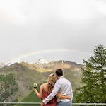 Waldhotel Fletschhorn Private Whole Hotel In Saas-Fee 360 Alpine Views & Sauna 4* 사스그룬트